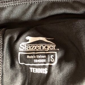 Slazenzer Black Pleated Tennis Skirt